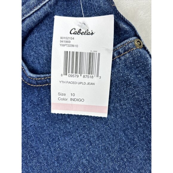 Cabelas Brush Pants Youth 10 Jeans Sportsman Hunting Fishing Outdoors Guard Kids - Picture 3 of 10